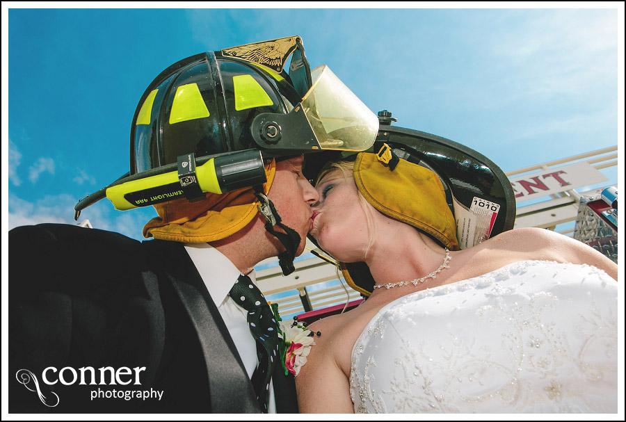 Collinsville Gateway Center Wedding with Firefighters (24)