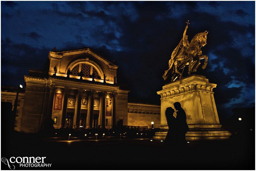 Wedding Photography at the St Louis Art Museum