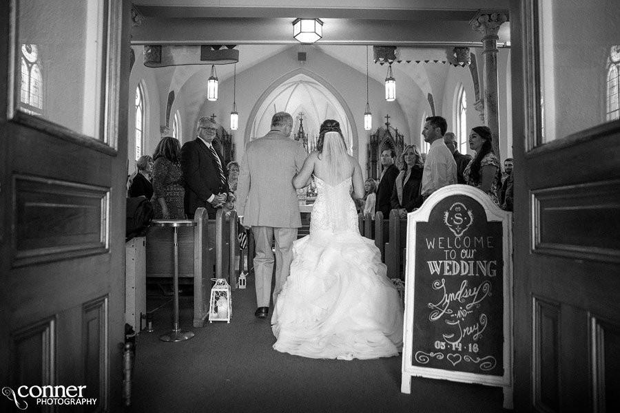 smithton illinois wedding photo in church