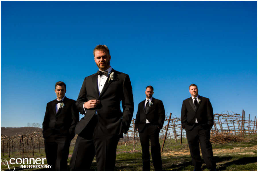chandler will vineyards wedding groomsmen
