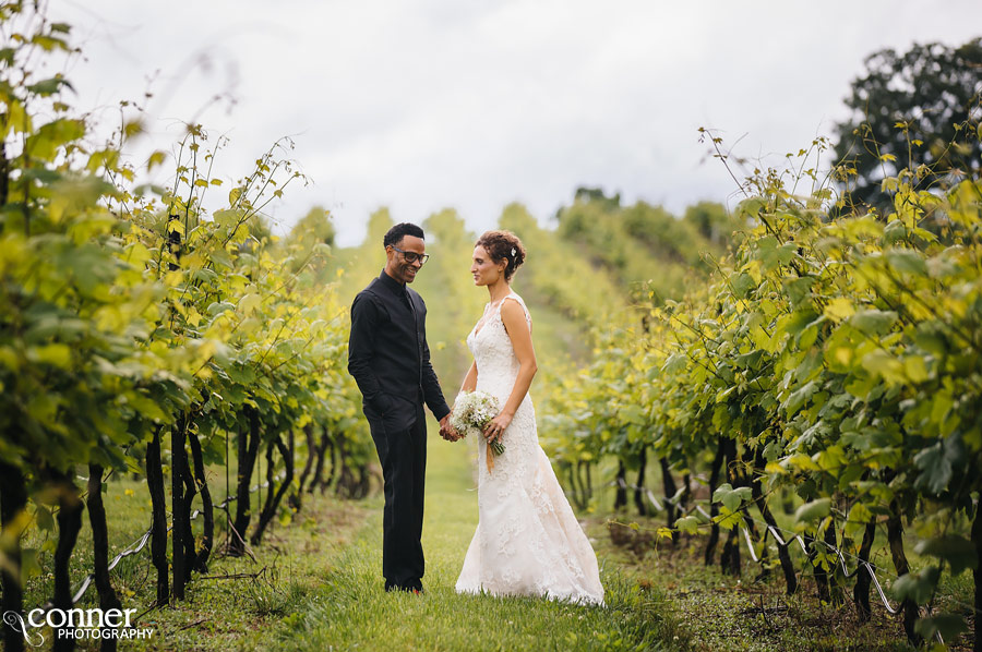 chaumette winery wedding bride groom
