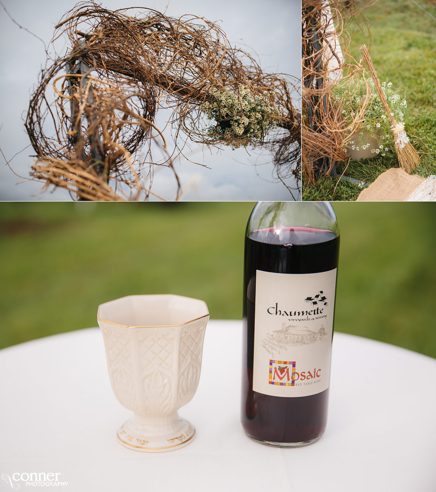 chaumette winery wedding wine