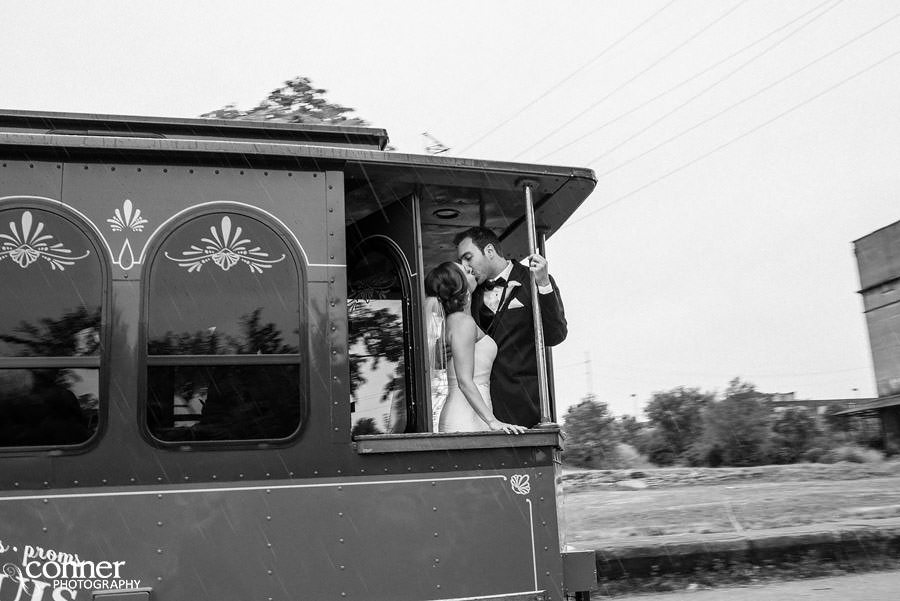 st louis trolley wedding
