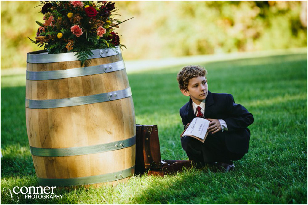 Beautiful DIY Country Wedding at Home with Barn