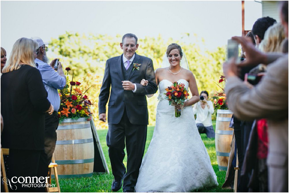 Beautiful DIY Country Wedding at Home with Barn