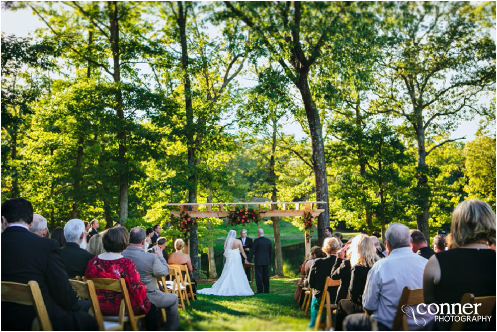 Beautiful DIY Country Wedding at Home with Barn