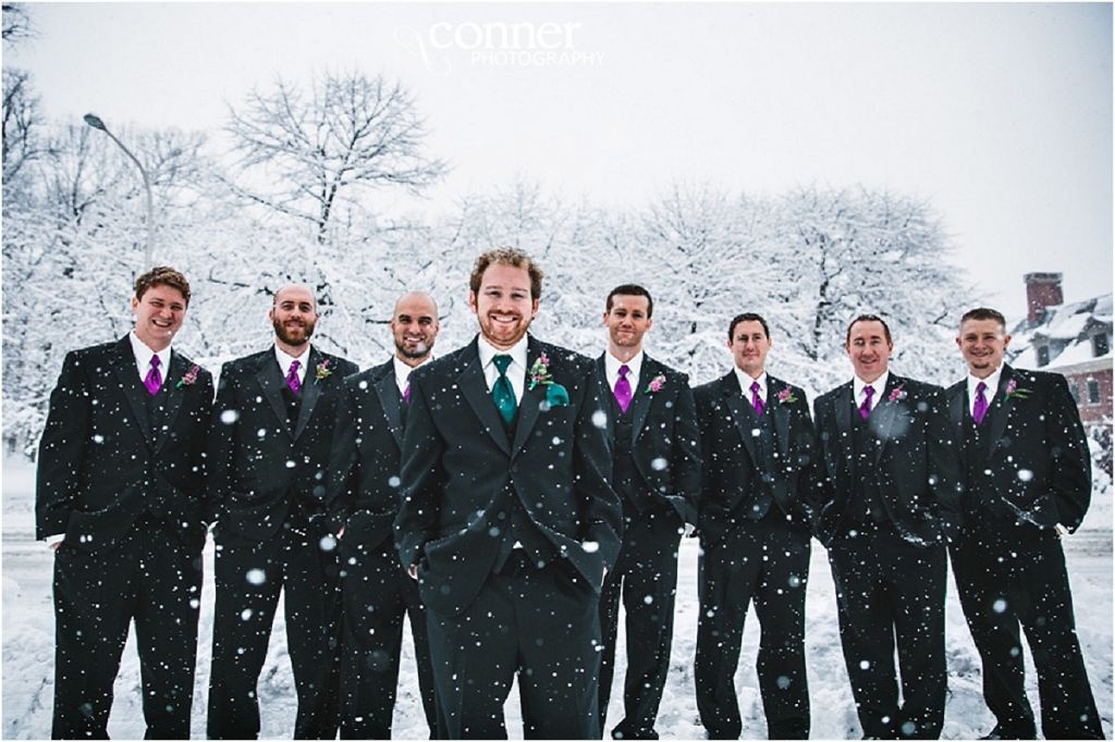 snowy day winter wedding (6)