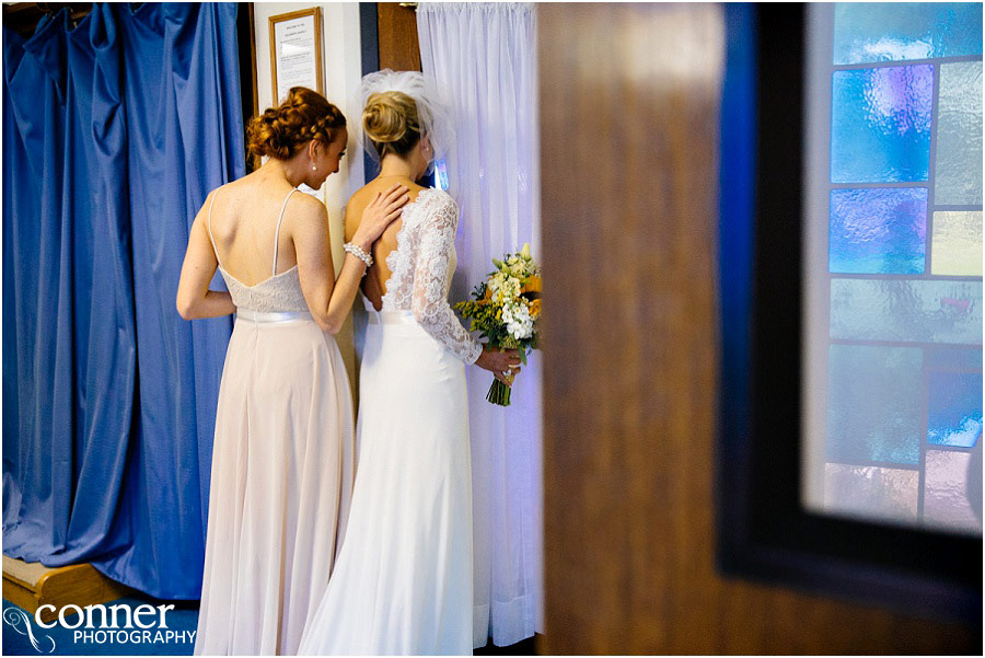 wedding ceremony bride