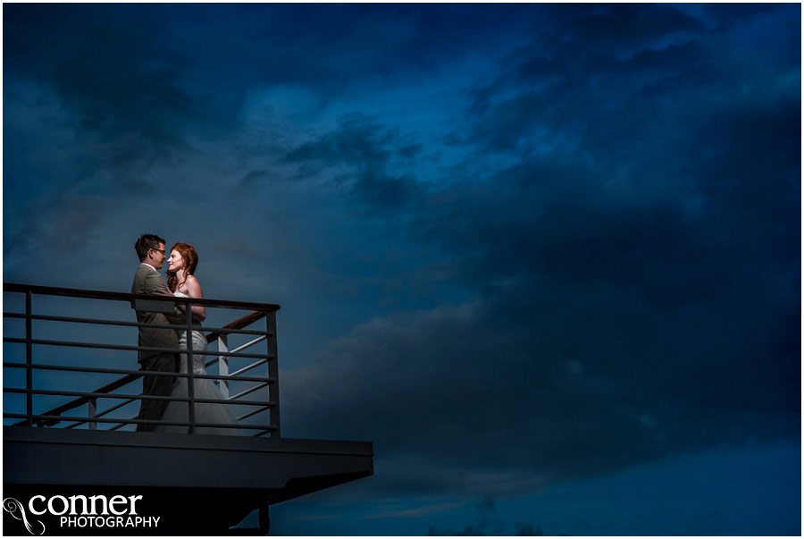 sunset st lucia destination wedding on ship