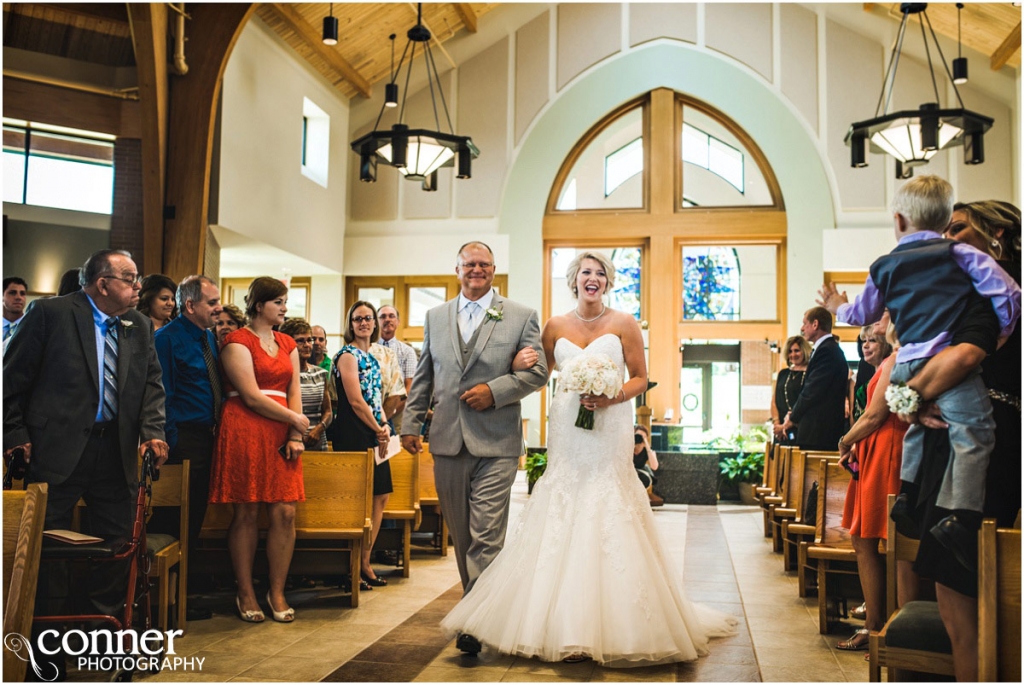 st louis wedding bride groom  ceremony