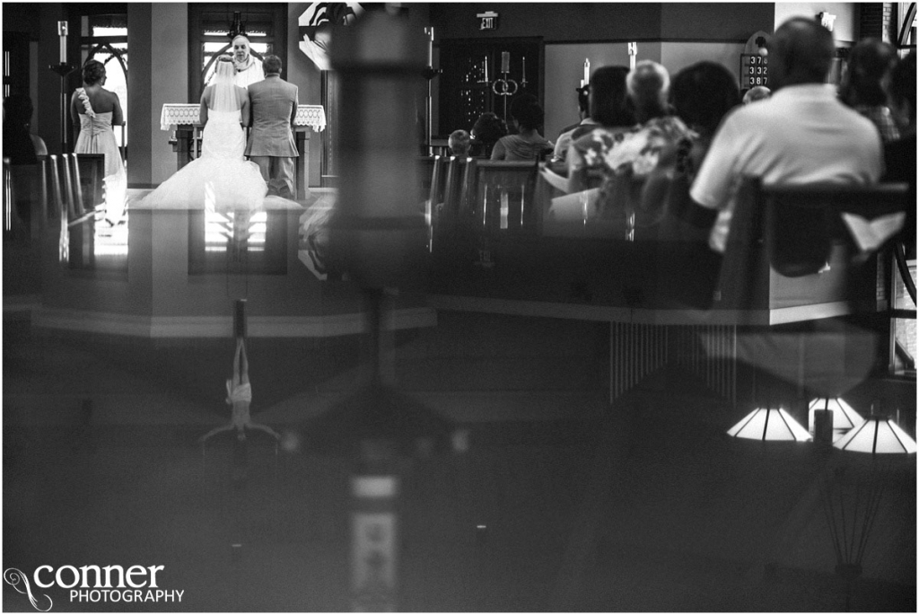 st louis wedding bride groom  ceremony