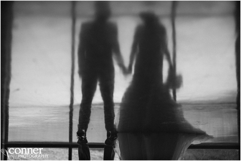 bride groom silhouette