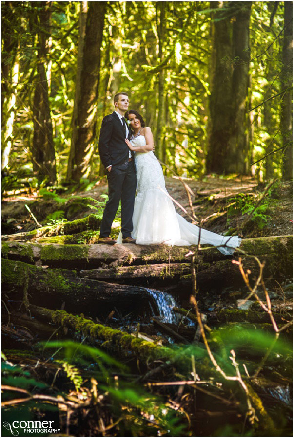 bridal falls wedding photos