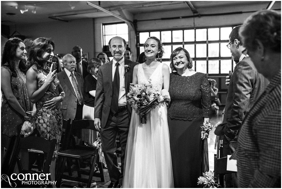 third degree glass factory wedding