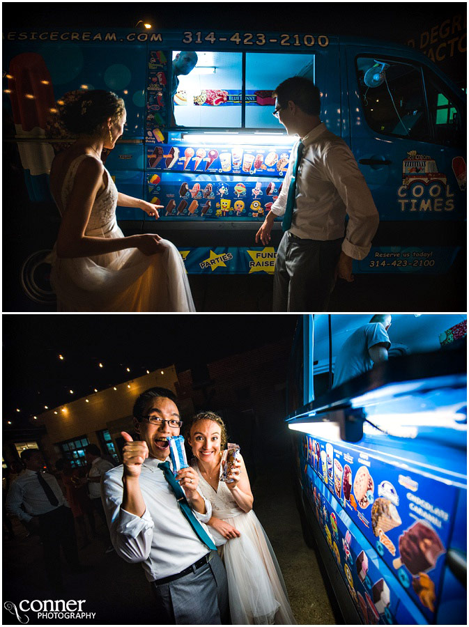 ice cream truck wedding