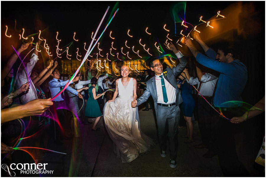 third degree glass factory wedding reception