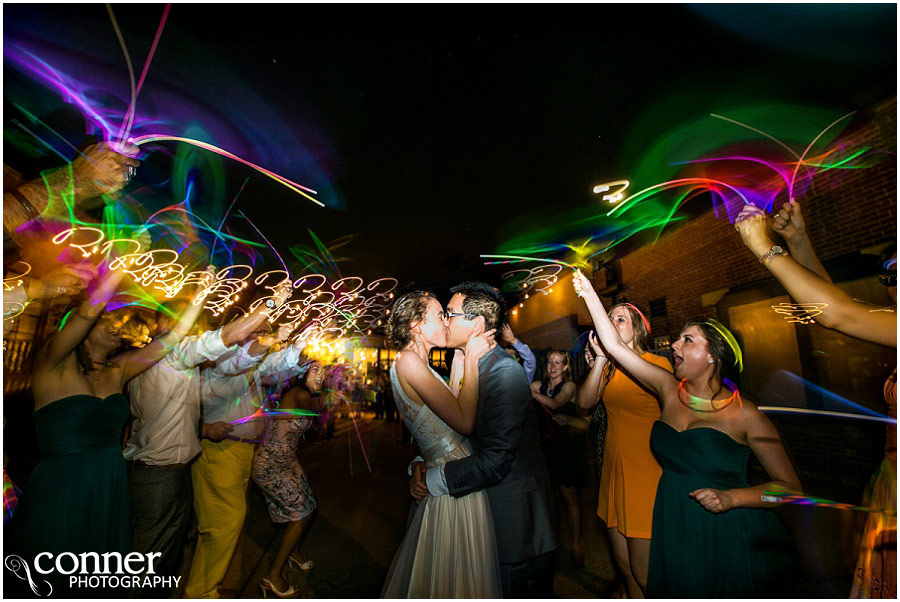 third degree glass factory wedding reception