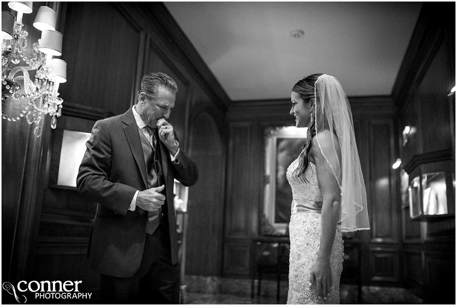 ritz carlton st louis wedding dad first look