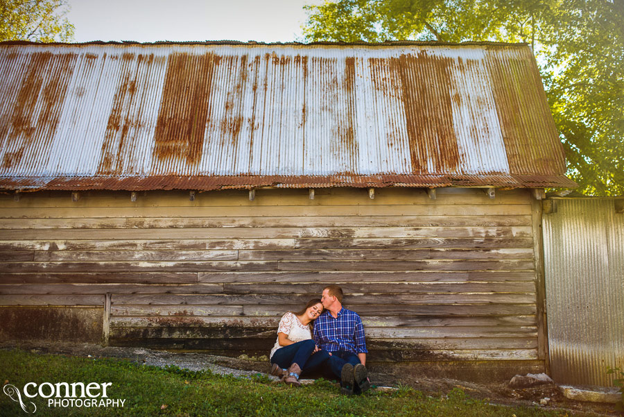 illinois dairy farm engagement photos