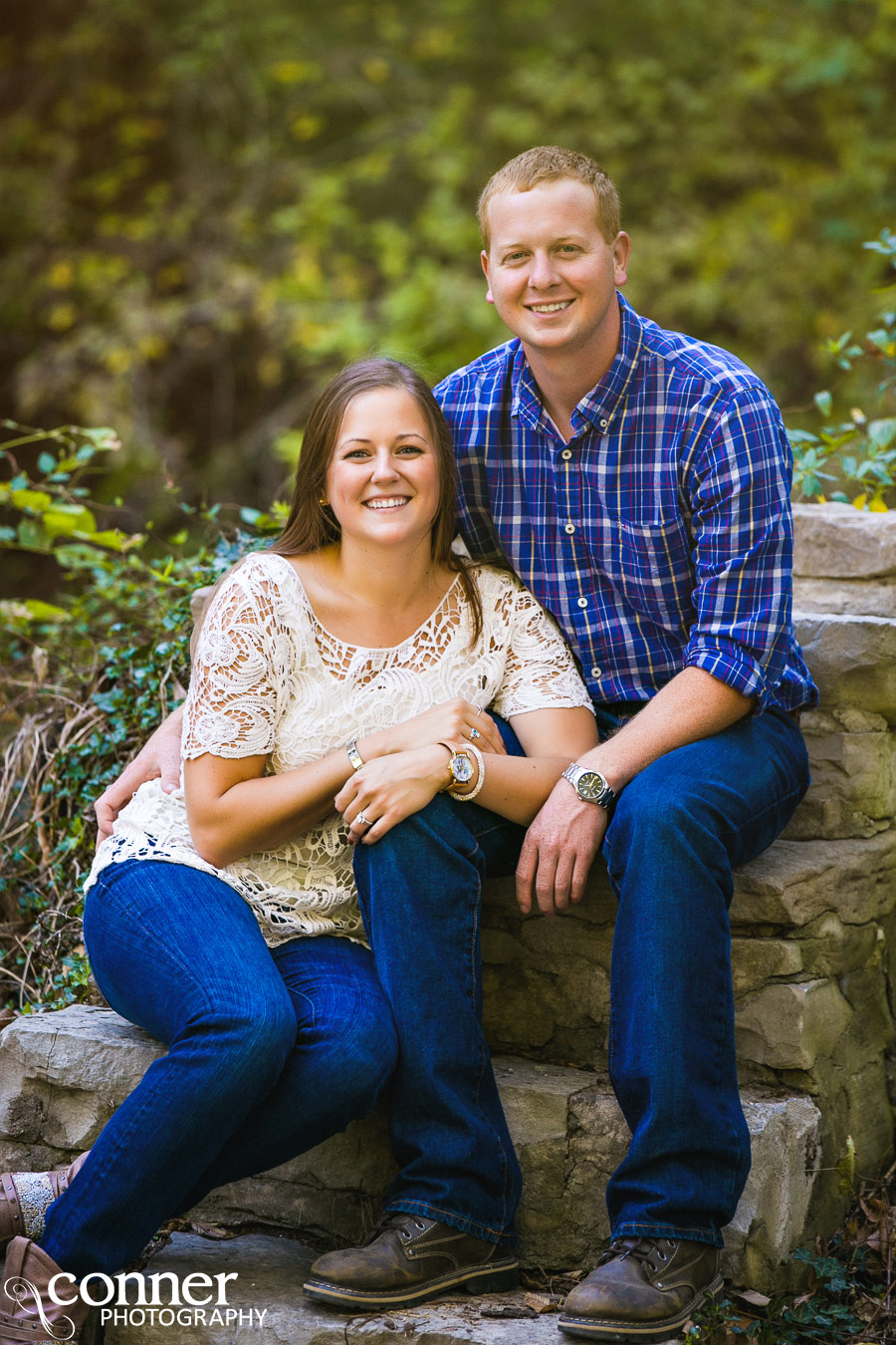 illinois dairy farm engagement photos