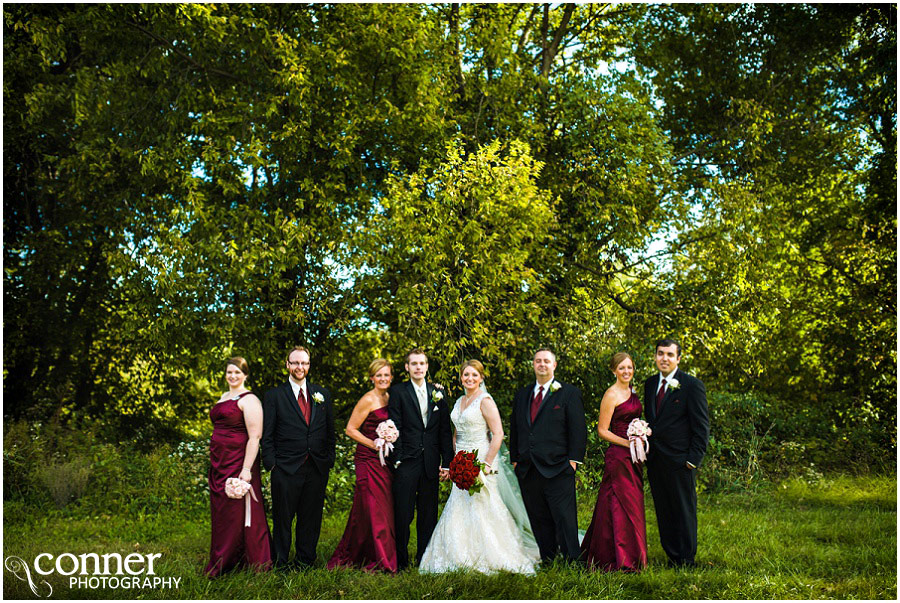 belvoir winery wedding wedding party