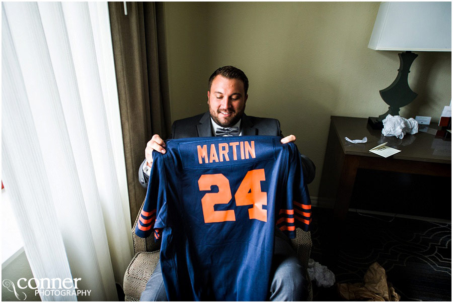 st louis union station wedding bears jersey