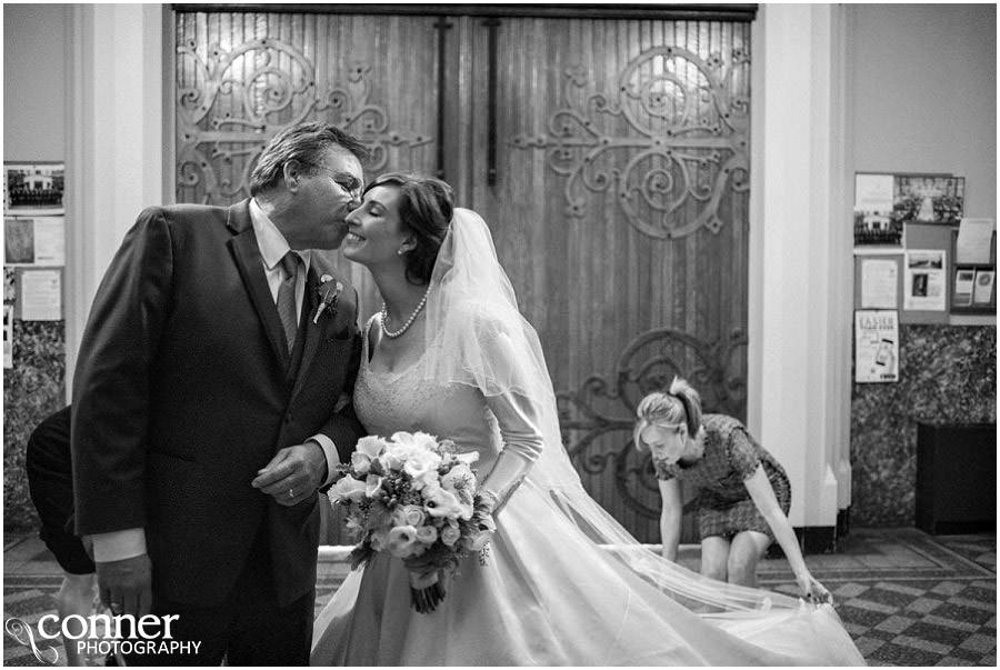 st francis xavier college church slu wedding