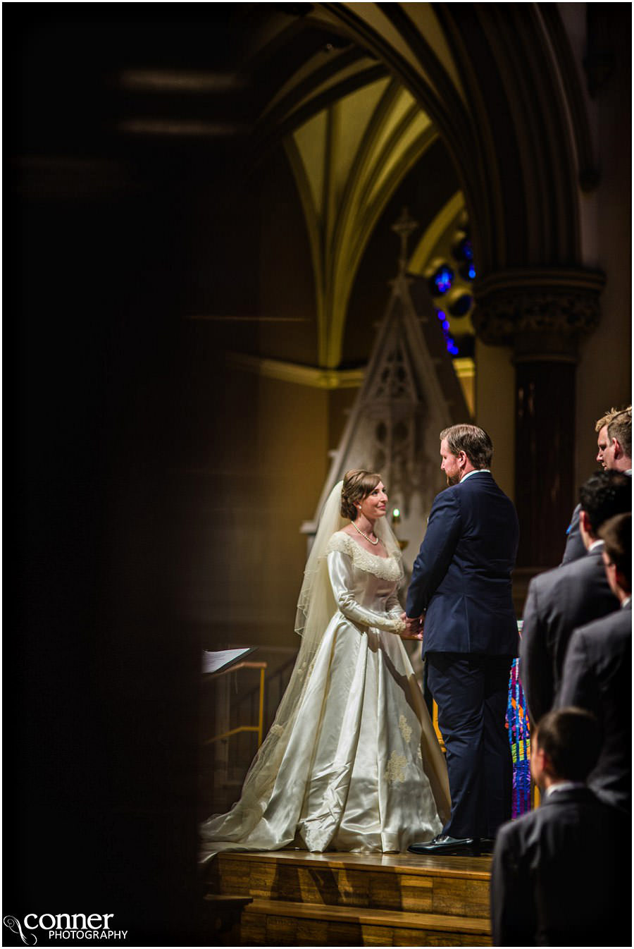 st francis xavier college church slu wedding