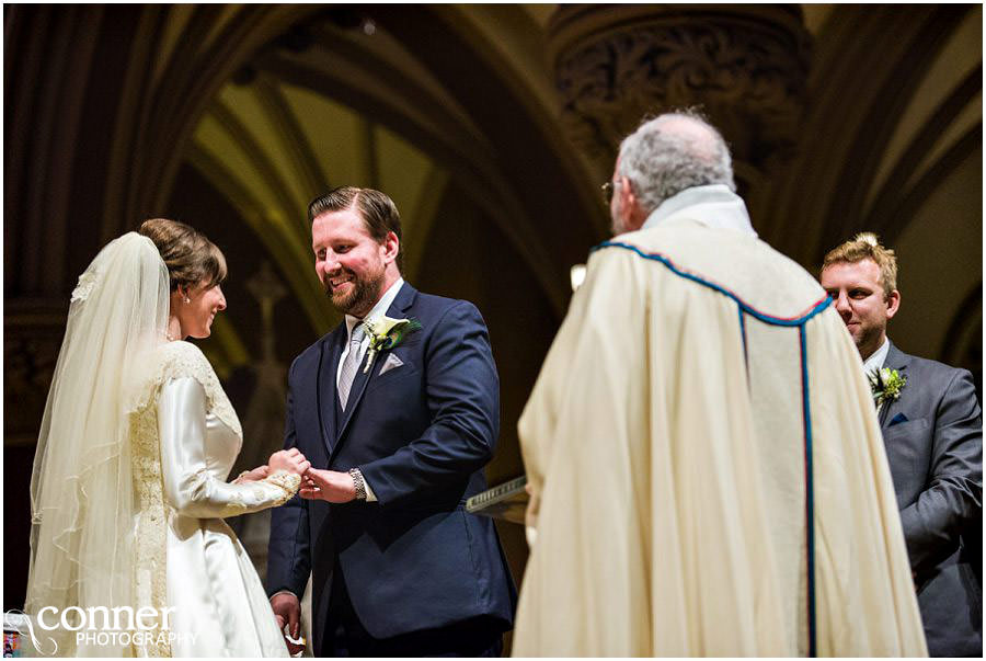 st francis xavier college church slu wedding