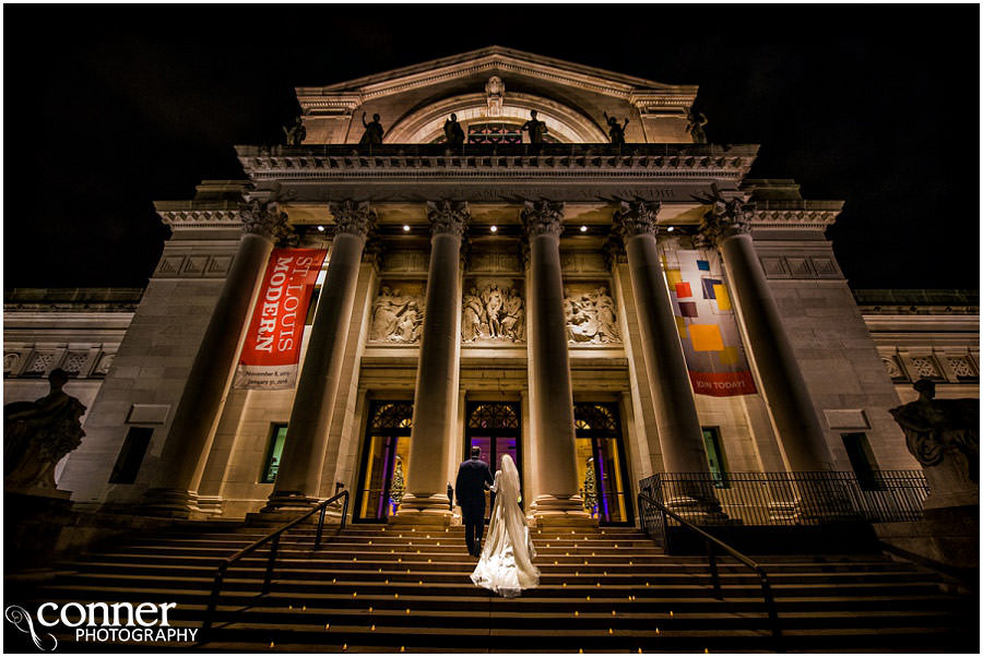 st louis art museum wedding photos