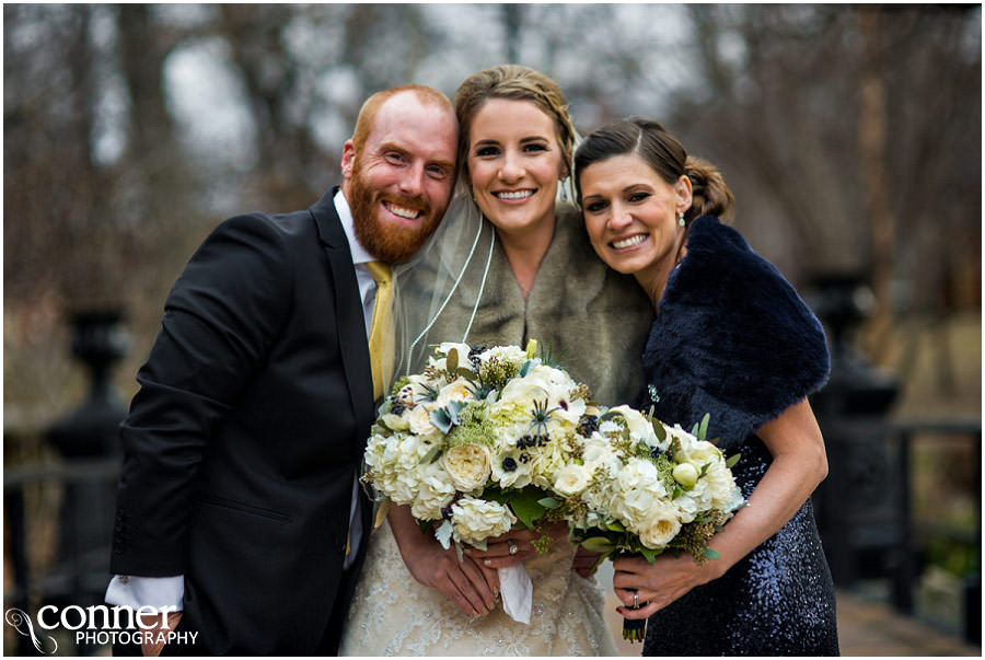 lafayette square park winter wedding