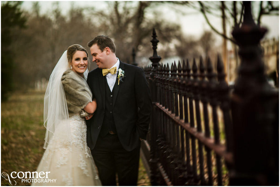 lafayette square park winter wedding