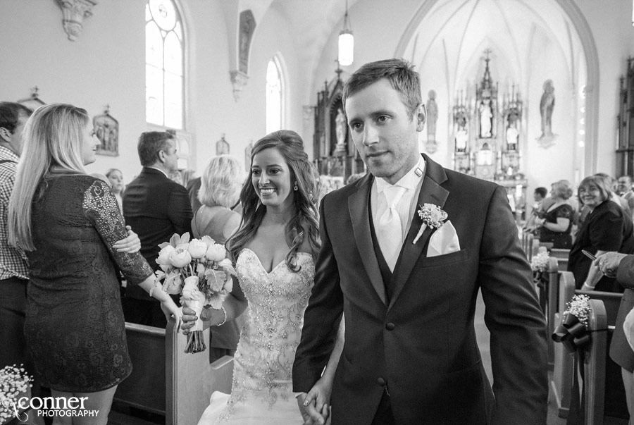 smithton illinois wedding photo in church