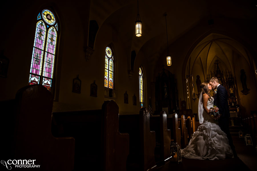 smithton illinois wedding photo in church