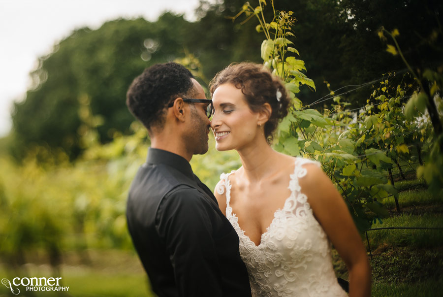 chaumette winery wedding bride groom