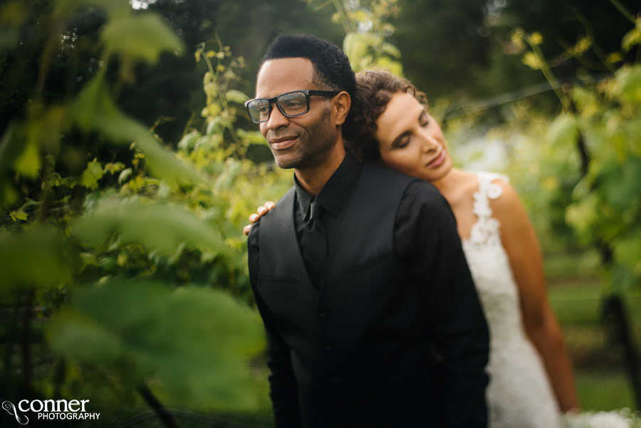 chaumette winery wedding bride groom