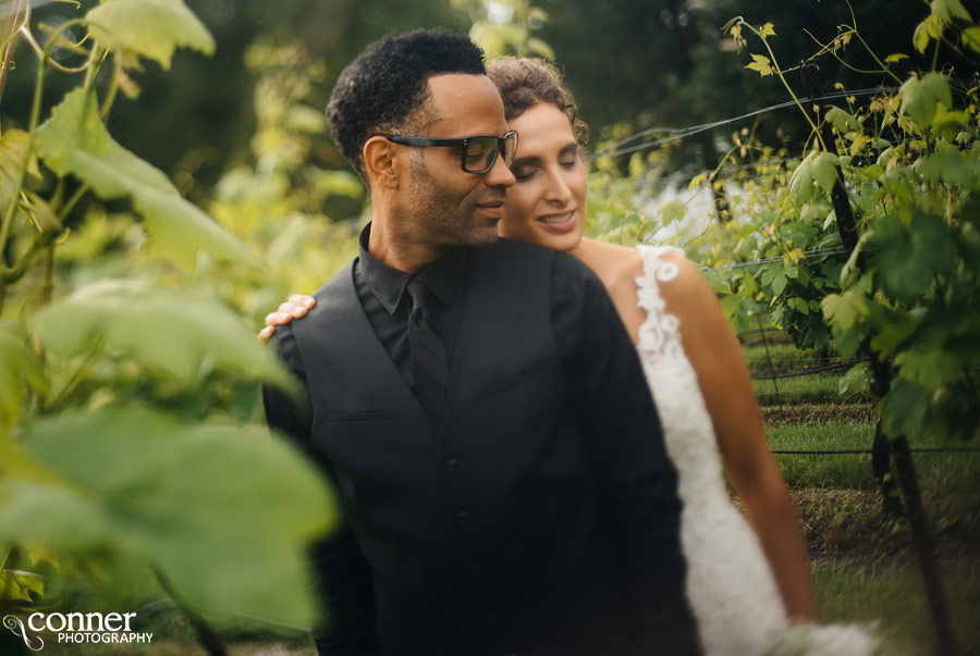 chaumette winery wedding bride groom