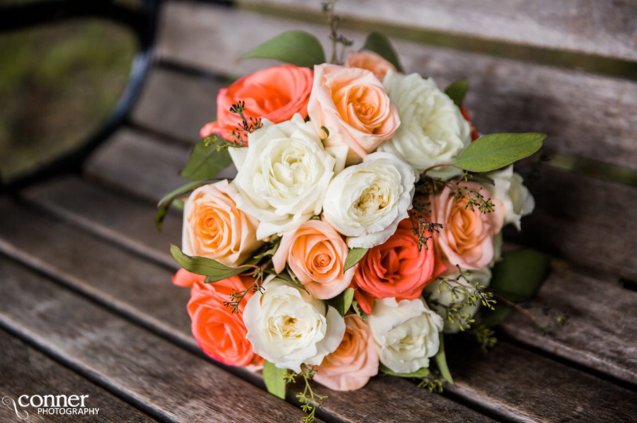 larayette park wedding in rain