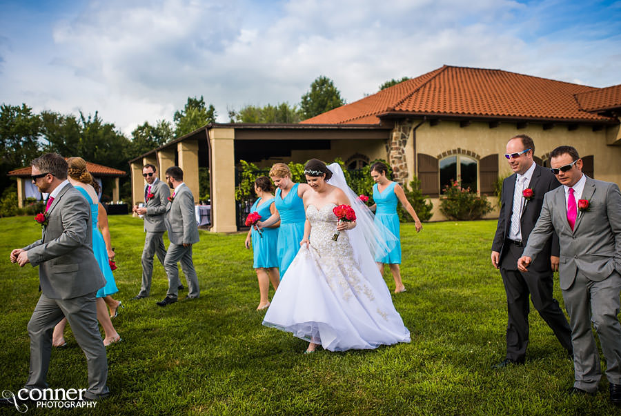 tuscan hills winery wedding effingham il 