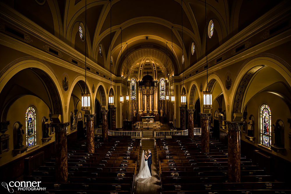 caramel room at bissingers wedding