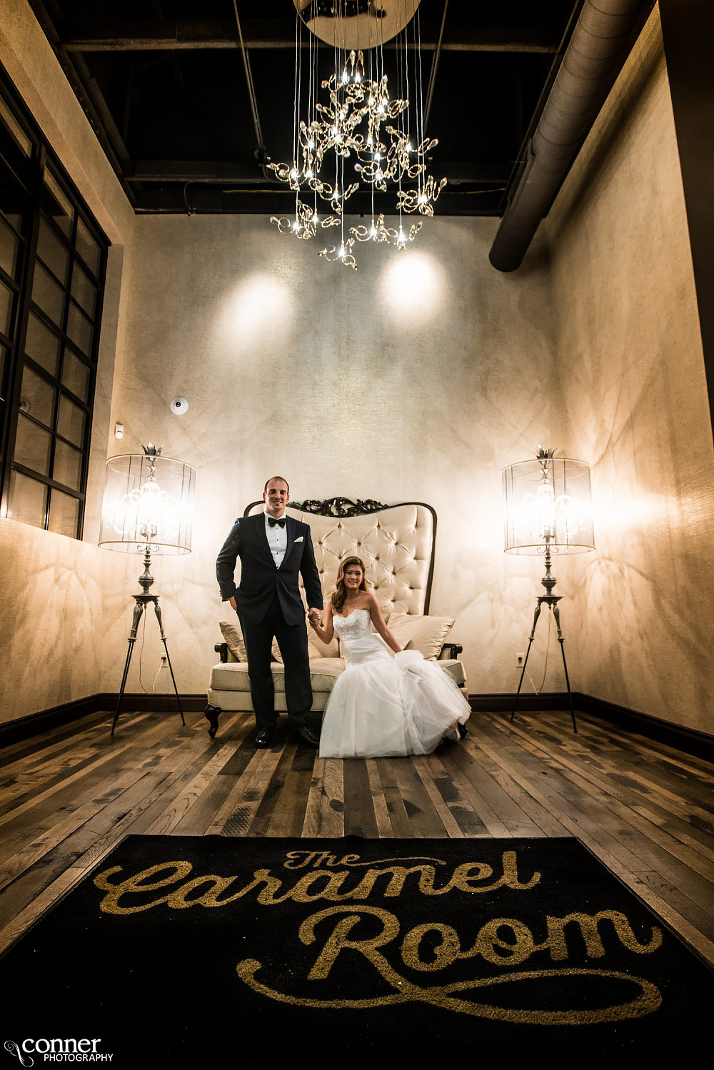 caramel room at bissingers st louis wedding