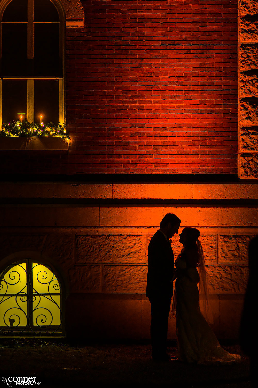 Missouri Botanical Garden Glow Wedding