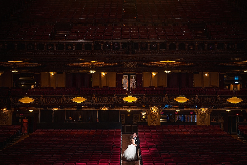 St Louis Fox Theater Wedding Photos
