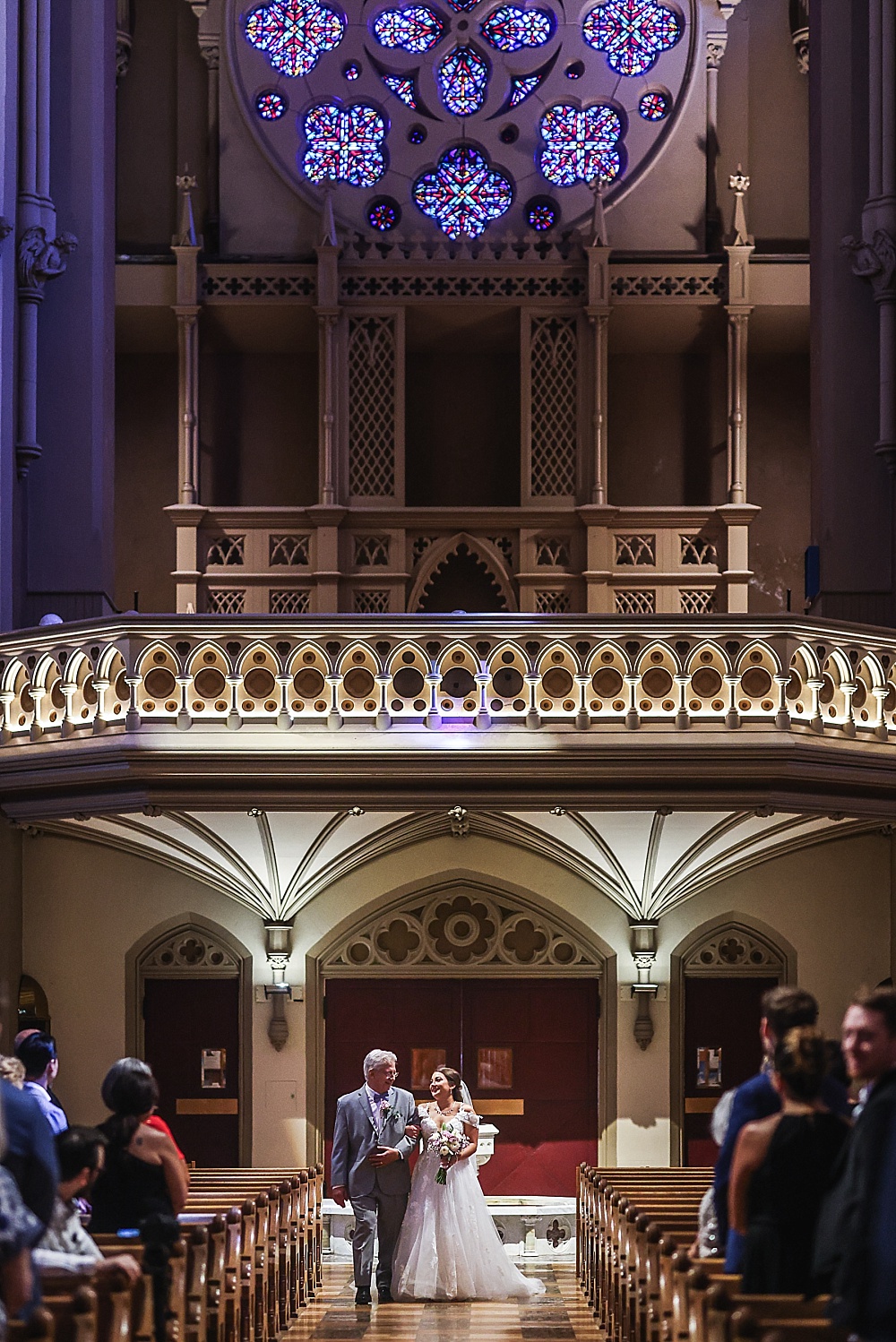 St Francis Xavier College Church Wedding St Louis