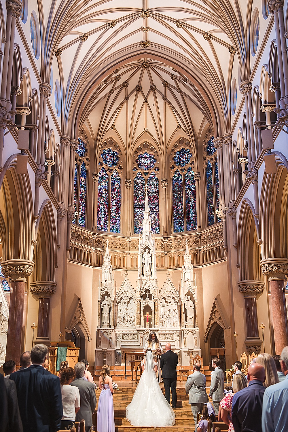 St Francis Xavier College Church Wedding St Louis
