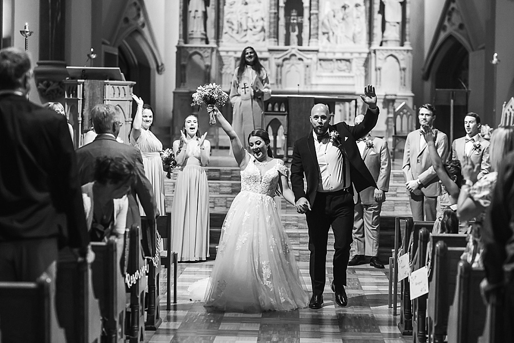 St Francis Xavier College Church Wedding St Louis