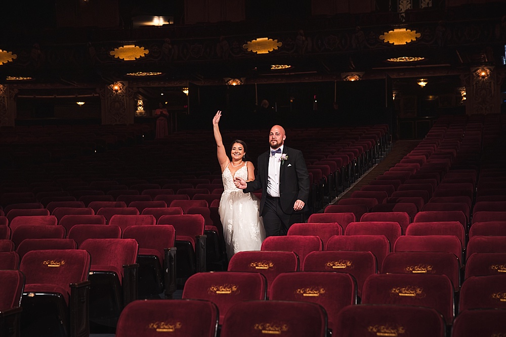 St Louis Fox Theater Wedding Photos