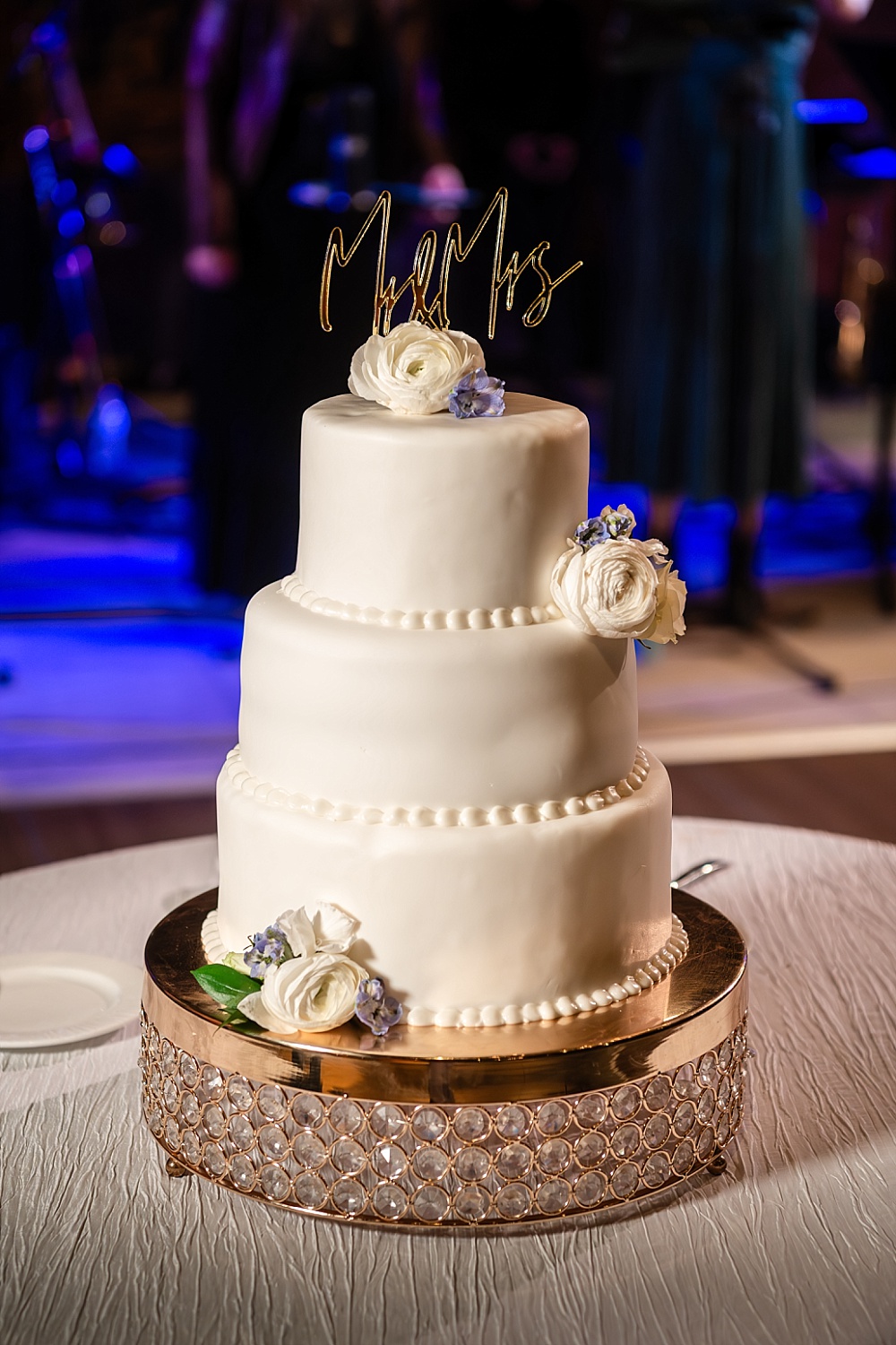 st louis ritz carloton solarium wedding cake